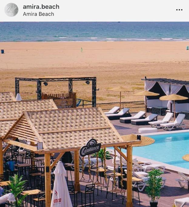 Apartamento Vacacional Achakar Playa&Piscina! Tánger Exterior foto